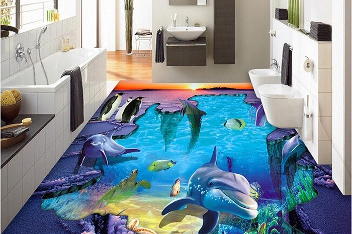 نقاشی ساختمان اپوکسی 3 بعدی